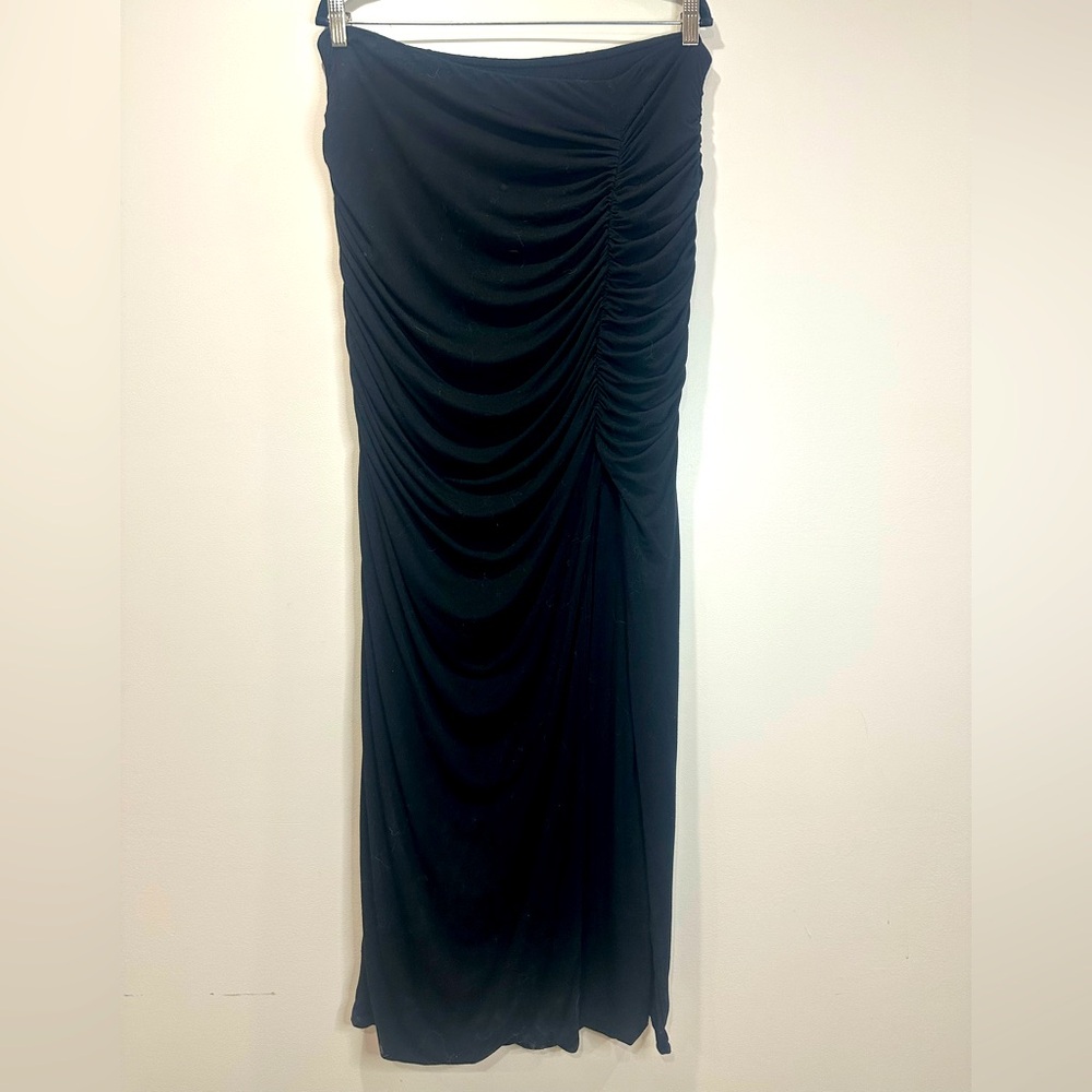 Klassy Network Black Maxi Skirt